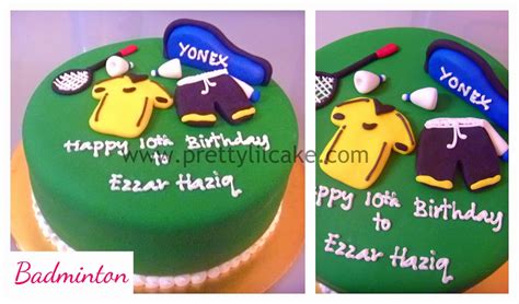 Pretty Lil' Cakes - cakes: Badminton Theme Cake