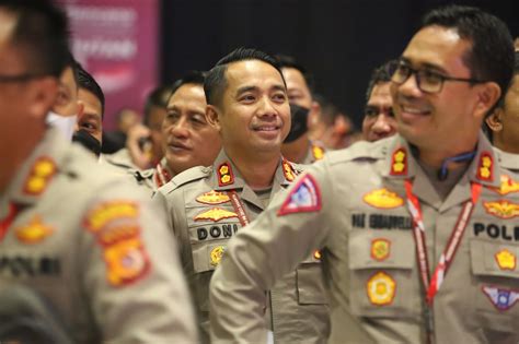 Kapolres Cianjur Menghadiri Rakornas Penanggulangan Bencana Tahun 2023