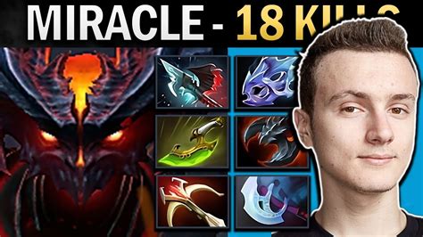 Shadow Fiend Gameplay Miracle With 18 Kills And Manta Dota Ringmaster