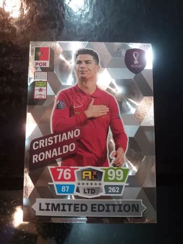 Panini Límited Edition Cristiano Ronaldo Qatar 2022 MercadoLibre