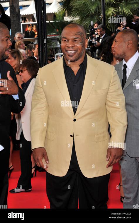 CANNES, FRANCE. May 21, 2008: Mike Tyson at the premiere of "Che" at ...