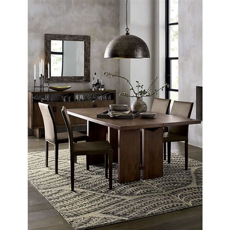 Monarch Shiitake 108 Dining Table Reviews Crate And Barrel