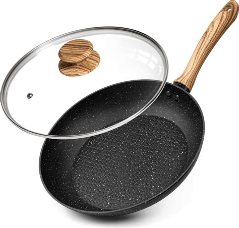 Michelangelo Non Stick Frying Pan 26cm Frying Pan With Lid 26cm Frying Pan With Nonstick