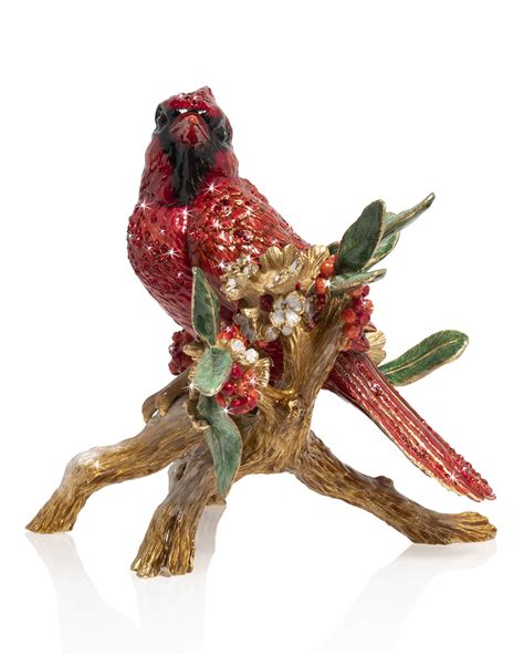 Jay Strongwater Cardinal On Branch Figurine Neiman Marcus