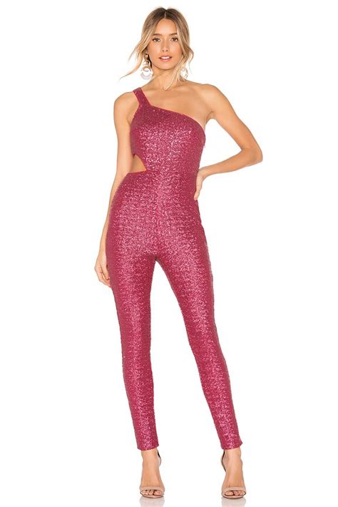 Nbd X Naven Stella Jumpsuit In Bright Perison Red Revolve