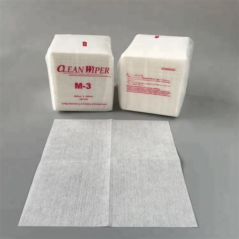 Bemcot M 3 80 Polyester 20 Viscose Cleanroom Wipes For Industrial