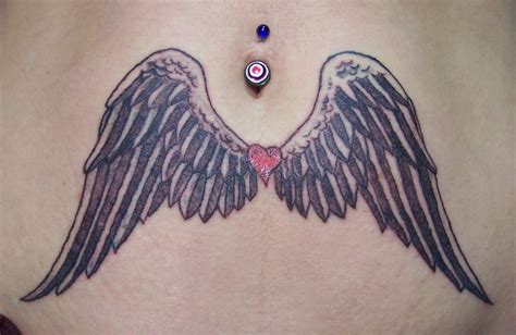 Angel Wings Tattoo Designs For Girls