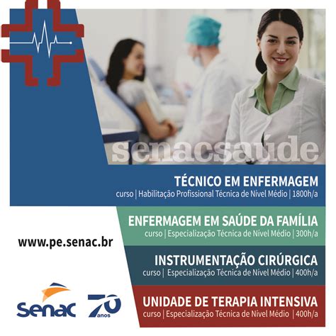 Senac oferece novos cursos na área de Saúde Senac Pernambuco