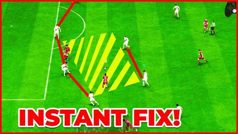 This Tactic Will Fix Your Defending On Fc 24 Defending Tutorial Youtube