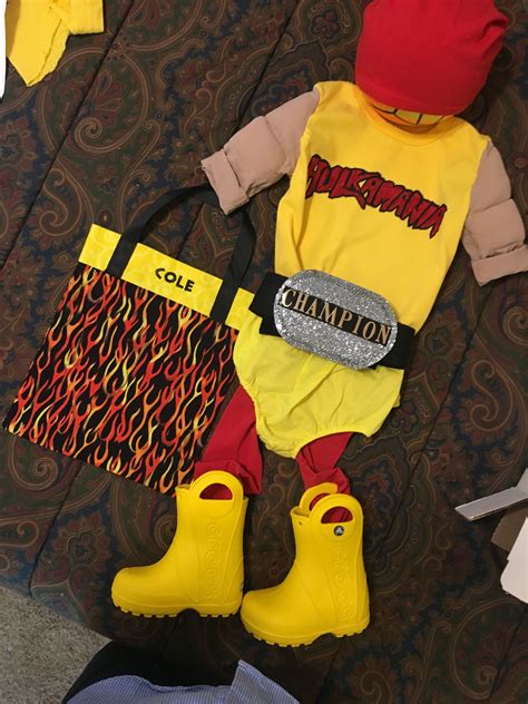 hulk hogan toddler costume
