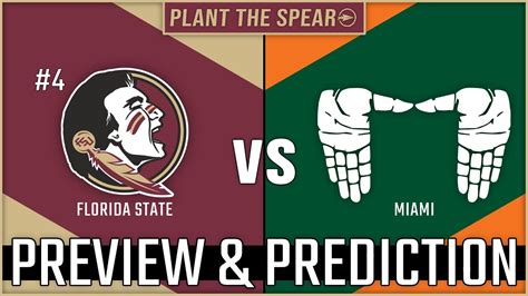 Florida State Vs Miami Preview Prediction Youtube