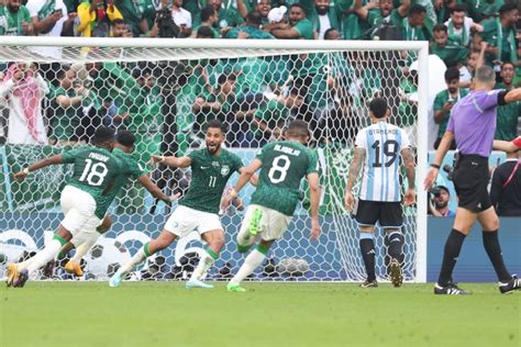 Mondial 2022 Larabie Saoudite Fait Sensation Face à Largentine