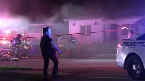 1 Found Dead After Fire Ignites In Miami Home Believed To Be Airbnb 1 Detained Amid Possible