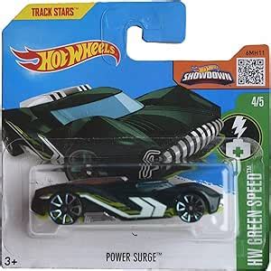 Amazon Hot Wheels Power Surge HW Green Speed Green Short