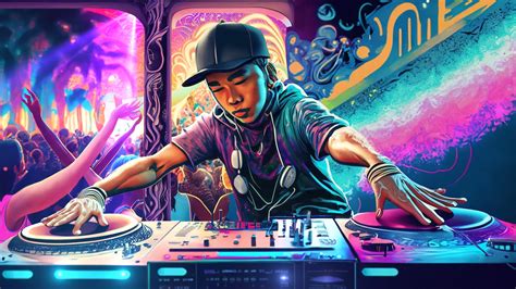 Animated DJ Background/overlay for Twitch Youtube Seamlessly Looped for ...