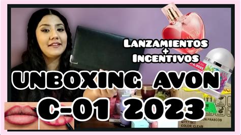 UNBOXING AVON CAMPAÑA 01 2023 YouTube