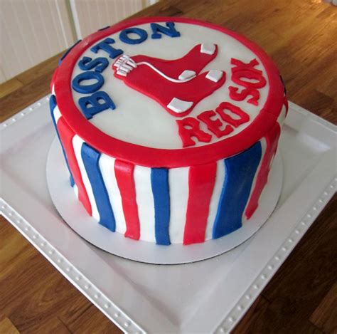 Darlin Designs Boston Red Sox Cake