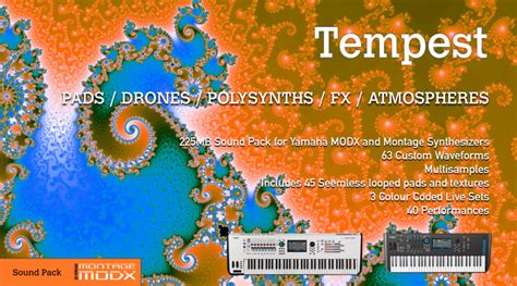 Pads Drones Polysynths FX And Atmospheres 225MB TEMPEST Sound