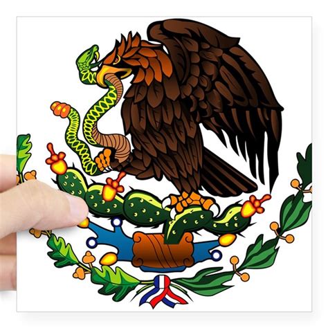 Eagle On Mexican Flag