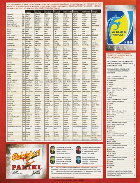 Album Panini Sudáfrica 2010 02 — Postimages
