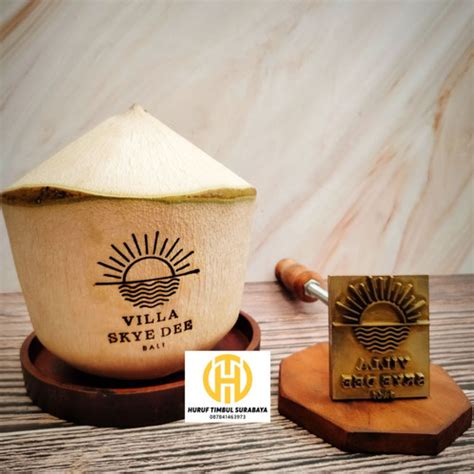 Jual Jual Hot Stamp Kelapa Solder Stempel Bakar Kelapa Hot Stamp Kelapa Kota Surabaya Letter