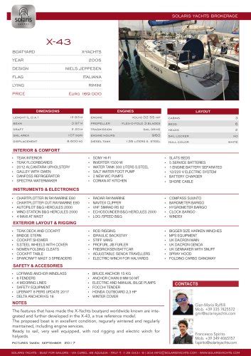 Alle Kataloge Und Technischen Brosch Ren Von Solaris Yachts Srl