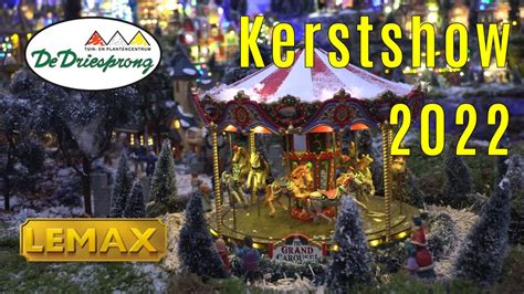 LEMAX Kerstshow 2022 Tuincentrum De Driesprong Deel 2 Christmas