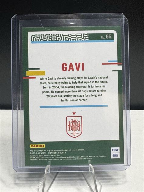 Panini Donruss Fifa Soccer Gavi Cubic Sp Spain Barcelona Ebay