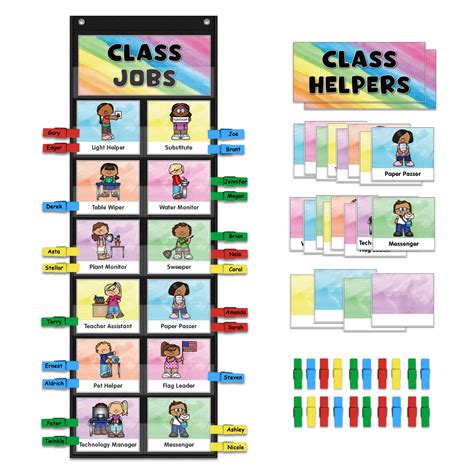 Classroom Jobs Chart