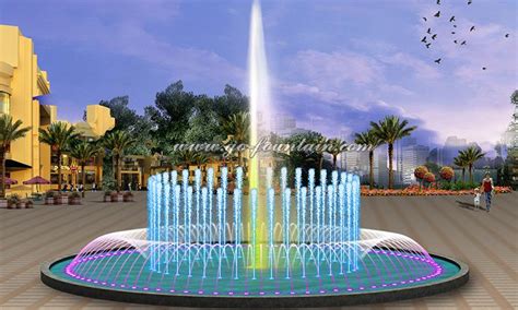 China Customized Outdoor Music Dancing Fountain Manufacturer Price