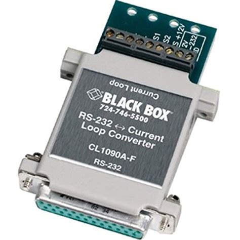 Black Box Rs 232 To Current Loop Converter Serial Port Computers And Accessories