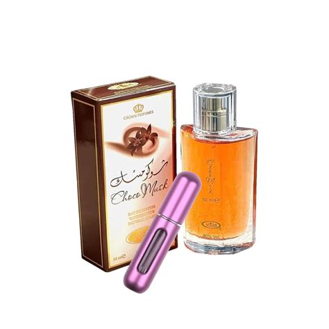 Choco Musk Arabian Perfume Spray – 50ml by Al Rehab by Crown Perfumes ...