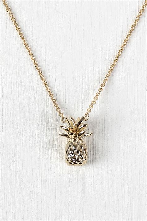 Pineapple Pendant Necklace Pineapple Jewelry Nerdy Jewelry Purse