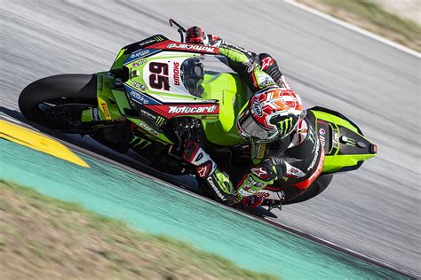 Rea Fastest In World Superbike Testing Razgatlioglu Crashes