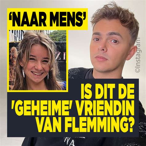 Is Dit De Geheime Vriendin Van Flemming Naar Mens Ditjes En Datjes