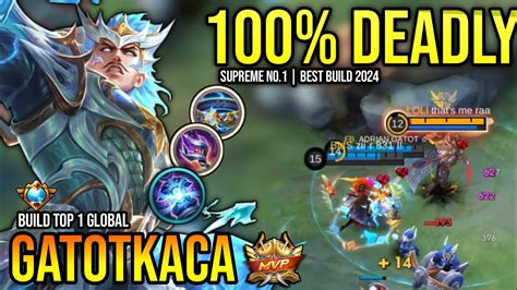 Gatotkaca Best Build Build Top Global Gatotkaca Gameplay