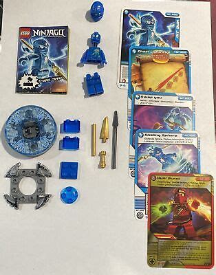 Lego Ninjago Nrg Jay Complete Opened Includes Cards