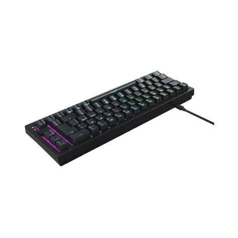 Teclado Xtrfy K5 Preto Compact RGB Gaming Hot Swappable Kailh Red