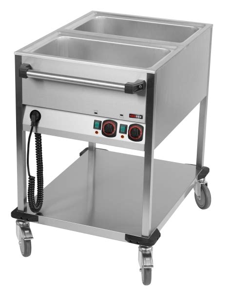 A S Gastro Bain Marie Wagen Fahrbar X Gn X X Mm Bmpk