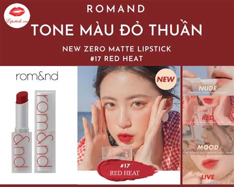 Son Romand Zero Red Head M U Thu N P Nh T New Zero Matte