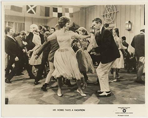 Maureen O Hara And James Stewart In Mr Hobbs Takes A Vacation