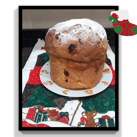 Panettone De Pasas Con Nueces Y Frutas Comfitadas