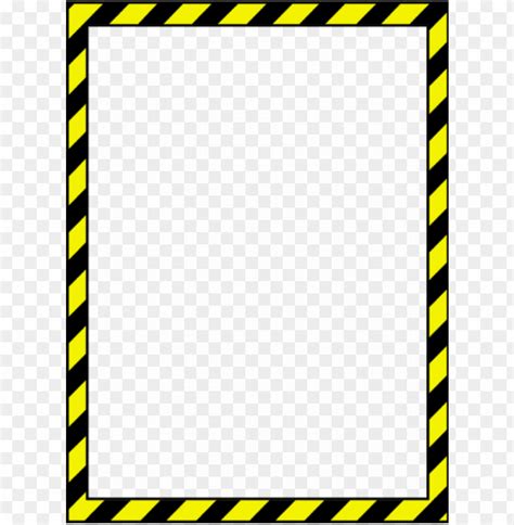 Caution Tape Border - Caution Border PNG Transparent With Clear Background ID 198149 | TOPpng