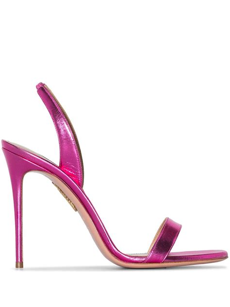 Aquazzura So Nude Mm Sandals ShopLook