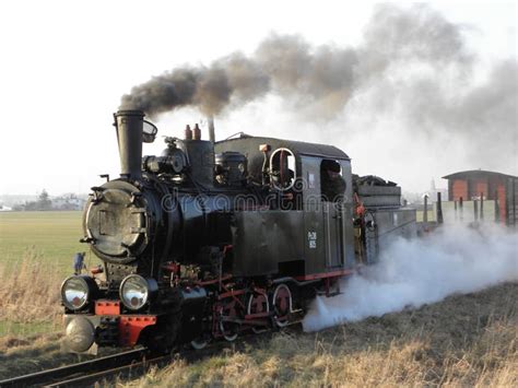 De Locomotief Van De Stoom Stock Foto Image Of Trein 6796448