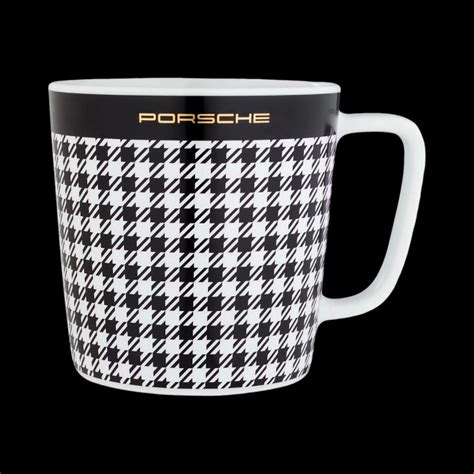 Porsche Mug Pepita Collector S Cup N7 Jumbo Size Porsche WAP0501520SCC3