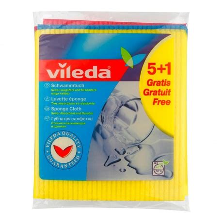 Салфетка губчатая 5+1 VILEDA – купить в Санкт-Петербурге | интернет ...
