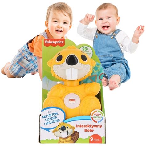 Zabawka INTERAKTYWNA Dla NIEMOWLAKA Na Prezent FISHER PRICE LINKIMALS