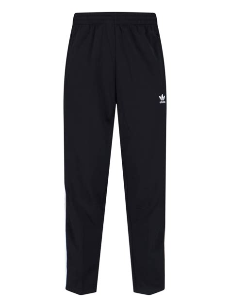 Adidas Originals Adicolor 3 Stripes Track Pants In Black Modesens