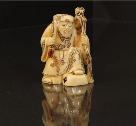 Netsuke Rybak Japonia Xx W Pozna Kup Teraz Na Allegro Lokalnie